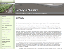 Tablet Screenshot of berkeysnursery.com